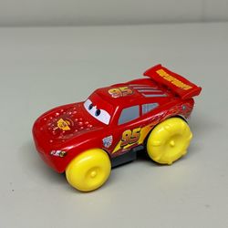 Disney Pixar Cars Hydro Wheels Lightning McQueen WGP Bath Toy Mattel 1:55