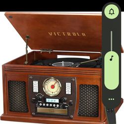 Victrola Nostalgic Record Player, Radio Player, Blu Tooth.💯🔥