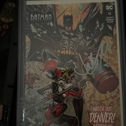 Batman 12 Comic Jonboy Signed NM 