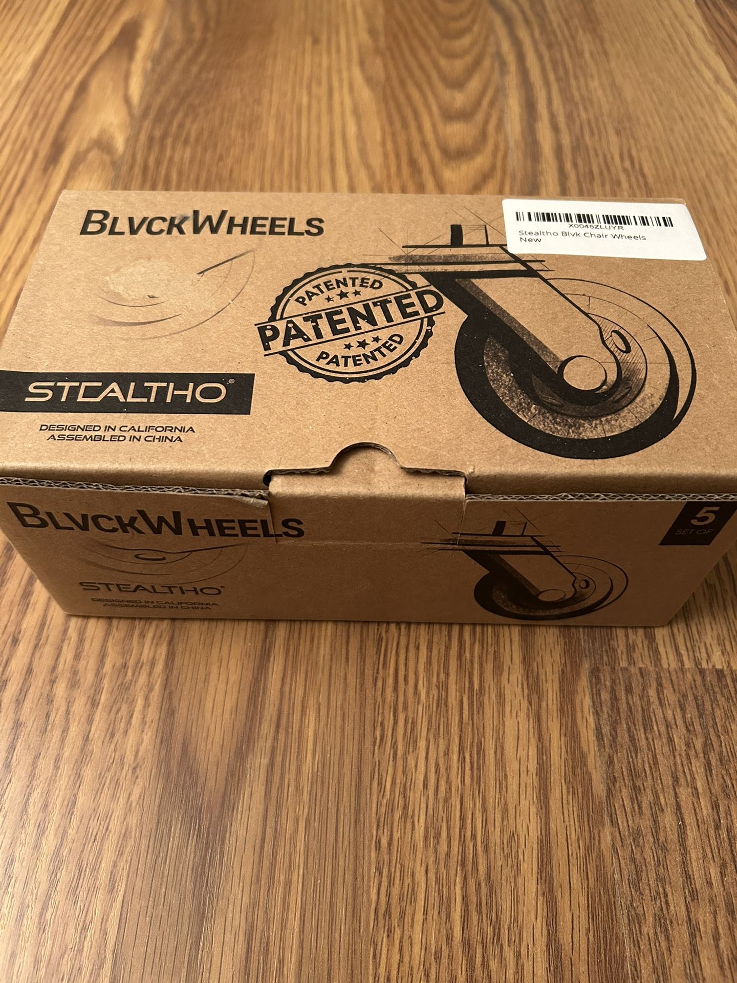 Stealtho Office Chair Wheels Set Of 5