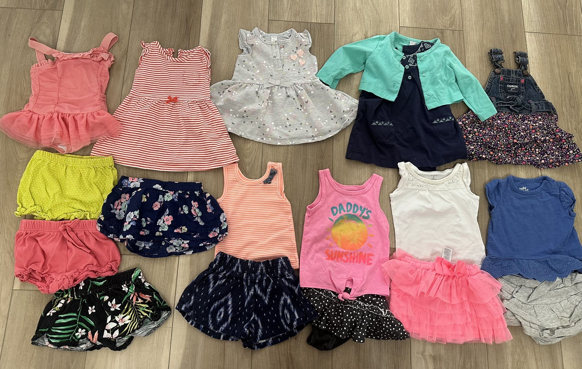 Baby Girl Clothes Size 6 Months