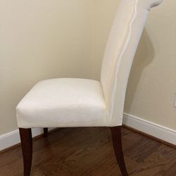 Uncovered Parsons Chair