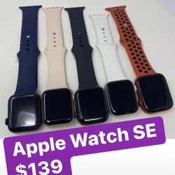 Apple Watch Se2 40mm $140 44mm $160