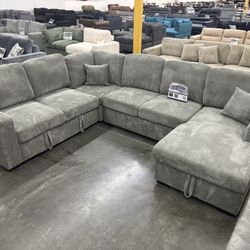 Sectional Convertible Sofa Set
