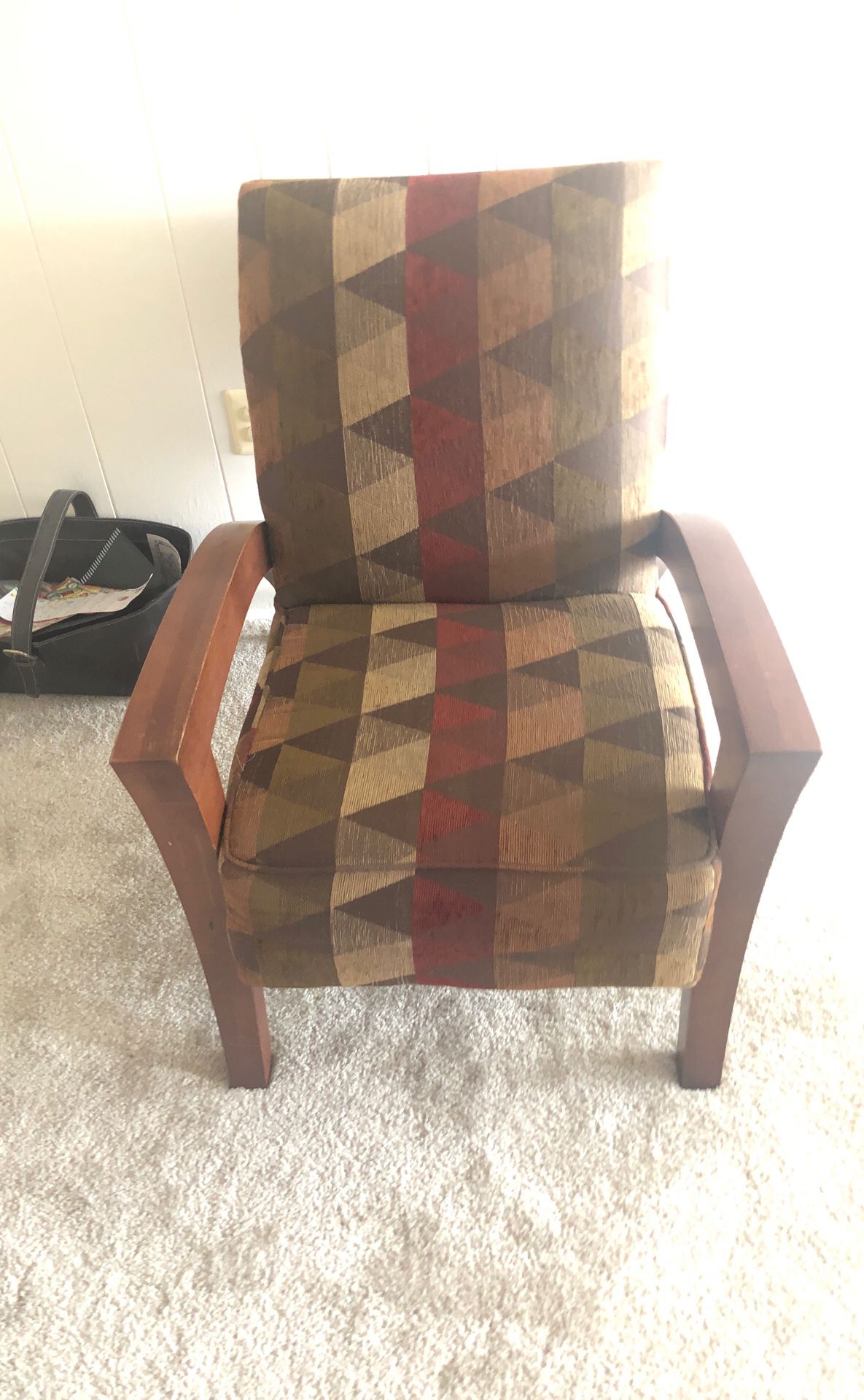 Earth toned Accent Chair