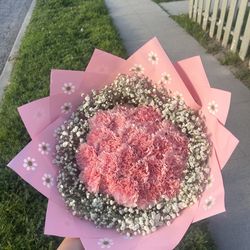 Ramo buchón carnation bouquet