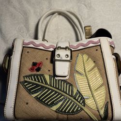 COACH Lady Bug Buckle Hampton Turnlock Limited Edition Tote Bag 4439 Retired