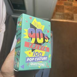 90s trivia Card Game 