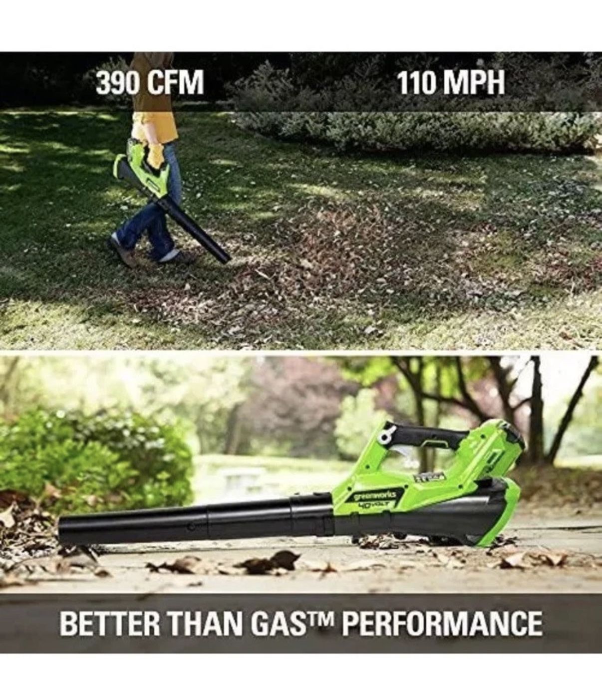 Greenworks G-MAX 4OV Cordless String Trimmer and Leaf Blower TOOL ONLY
