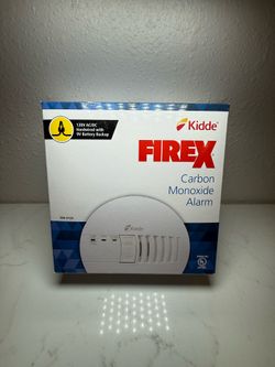 Kidde Firex Carbon Monoxide Detector Hardwired 120V battery