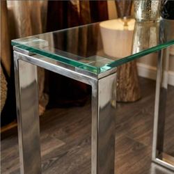 Cortesi Home Forli Small Entry Way Console Table