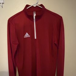 Adidas Men’s Entrada 22 Training Top Red Sweater 
