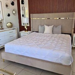 New 4pc Bedroom Set In Box Buy Now Pay Later $39 Down No Credit Needed