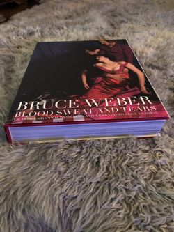 Bruce Weber” Blood Sweat and Tears” First Edition, Signed 2005 for