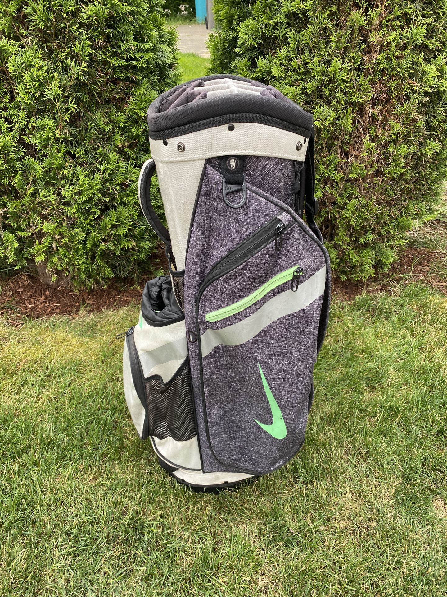 Nike Golf Clubs Cart 14 Divider Bag