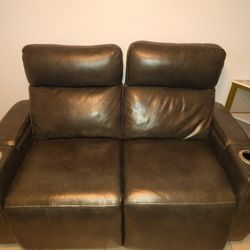 Leather Sofa And Loveseat From Macy's 