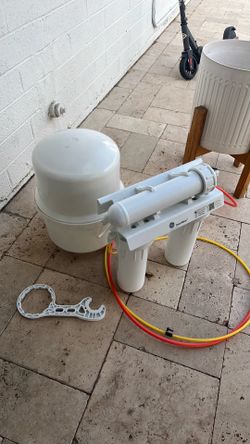 GE SmartWater reverse osmosis system