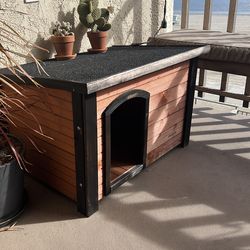 Petmate Precision Extreme Outback Log Cabin Dog House – Small