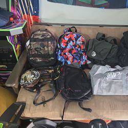Back Packs/ Duffle Bags