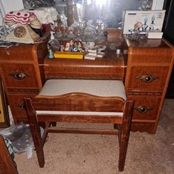 1920 Art Deco Waterfall Vanity