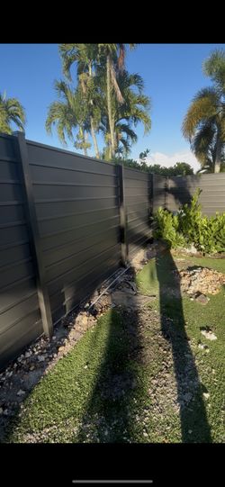 Horizontal Metal Fence