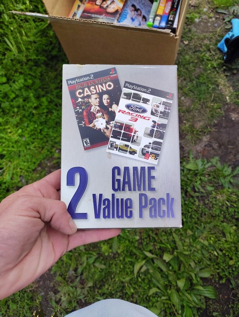 Rare PS2 2 Game Value Pack New