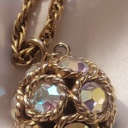28" Aurora Borealis 1" Pendant