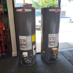 New Rheem Pro Classic 50 gallon natural gas water heater!