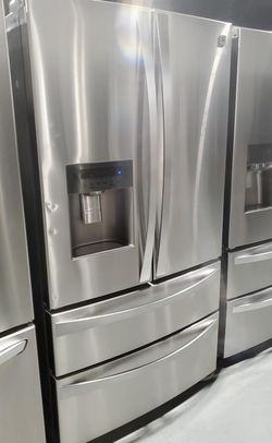 Kenmore 4 Door Stainless Steel Refrigerator Fridge
