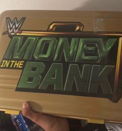 Wwe money in da bank signed by aj styles