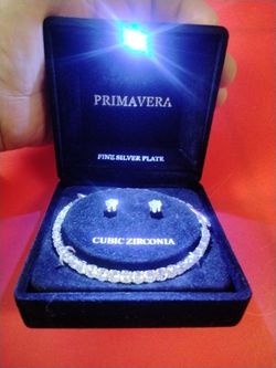 Bracelet And Earrings  