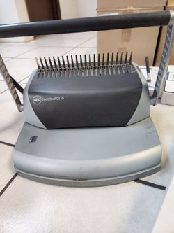 Comb binding machine, spines & paper