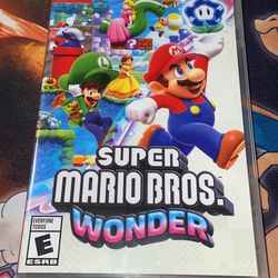 Super Mario Bros Wonder (Nintendo Switch) CIB