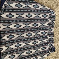 Reversible Blue Skirt