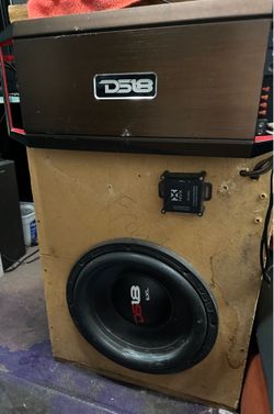 DS 18 sub, box and amp