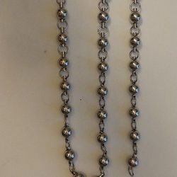 Stainless Steel Necklace And Bracelet Chain For Men