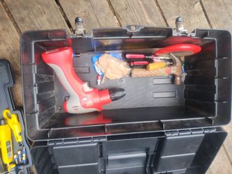 Coax cable installers tools and box
