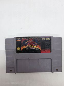 Demon's Crest Demons Crest Capcom Super Nintendo SNES Cartridge Only