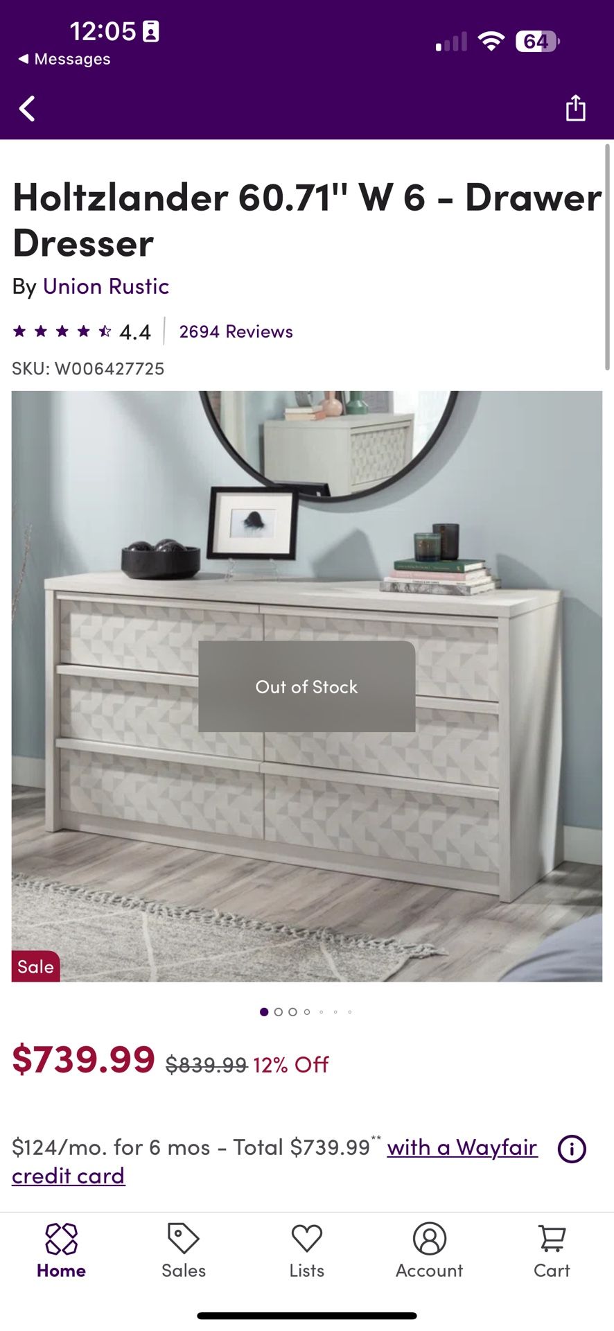 Dresser, Nightstand And Chest Dresser Set Grey