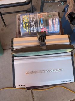 Car Amp and Audio equipment
