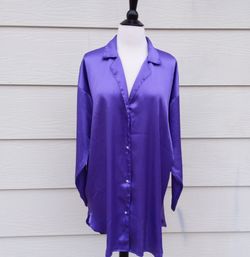 Victoria Secret Purple Nightgown M/L