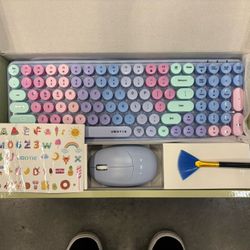 Wireless Keyboard And Moose --cute!!