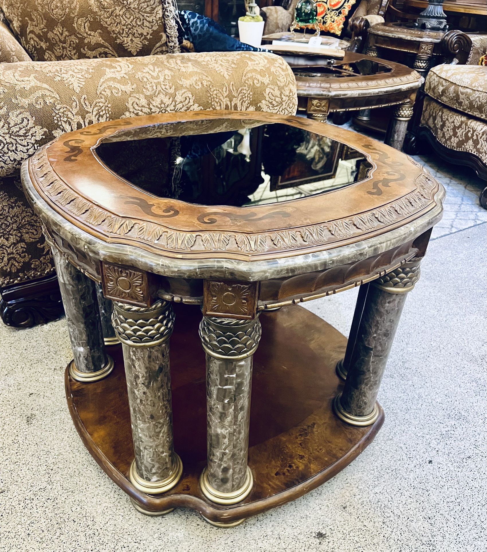 AICO By Michael Amini TORINO End Table - NY