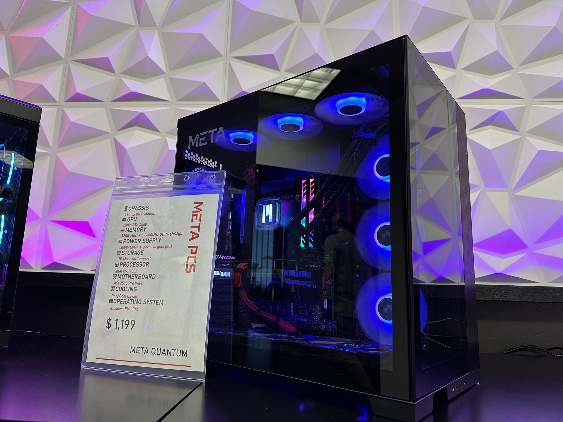 *Financing available!* Gaming PC RTX 4060, Intel i9-11900K, 32GB Memory, 1TB SSD