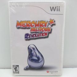 NEW Sealed Nintendo Wii Mercury Meltdown Revolution Video Game