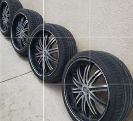 20" Rims with Tires