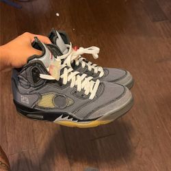 off white jordan 5 size 8.5