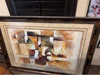 Framed wall art