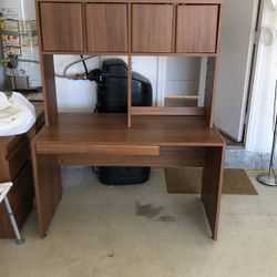 Desk With Storage 
