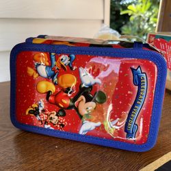 New Disney Pencil Markers Pen Case